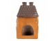Cihlový domek svícen na čajovou svíčku Homely - 23*17*37 cm Clayre & Eef