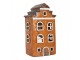 Cihlový domek svícen na čajovou svíčku Homely - 20*15*34 cm Clayre & Eef