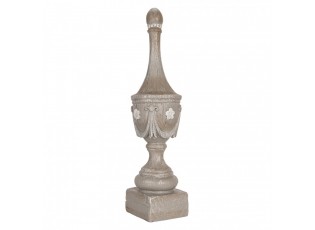 Decorative Ornament ? 11x43 Cm Grey Plastic - ? 11*43 cm