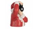 Christmas Decoration Figurine Santa Claus 21x17x22 Cm Red Plastic Camera - 21.0 cm Clayre & Eef