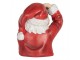 Christmas Decoration Figurine Santa Claus 21x17x22 Cm Red Plastic Camera - 21.0 cm Clayre & Eef