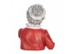 Christmas Decoration Figurine 19x18x23 Cm Beige Plastic - 19.0 cm Clayre & Eef