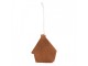 Závěsná dekorace perníková chaloupka Frosted Ginger - 9*1*10 cm Clayre & Eef
