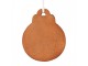 Hnědá vánoční závěsná dekorace perníková koule - 8*2*10 cm Clayre & Eef