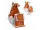 Christmas Decoration With LED Lighting Gnome 14x9x15 Cm Brown Plastic - 14.0 cm Clayre & Eef