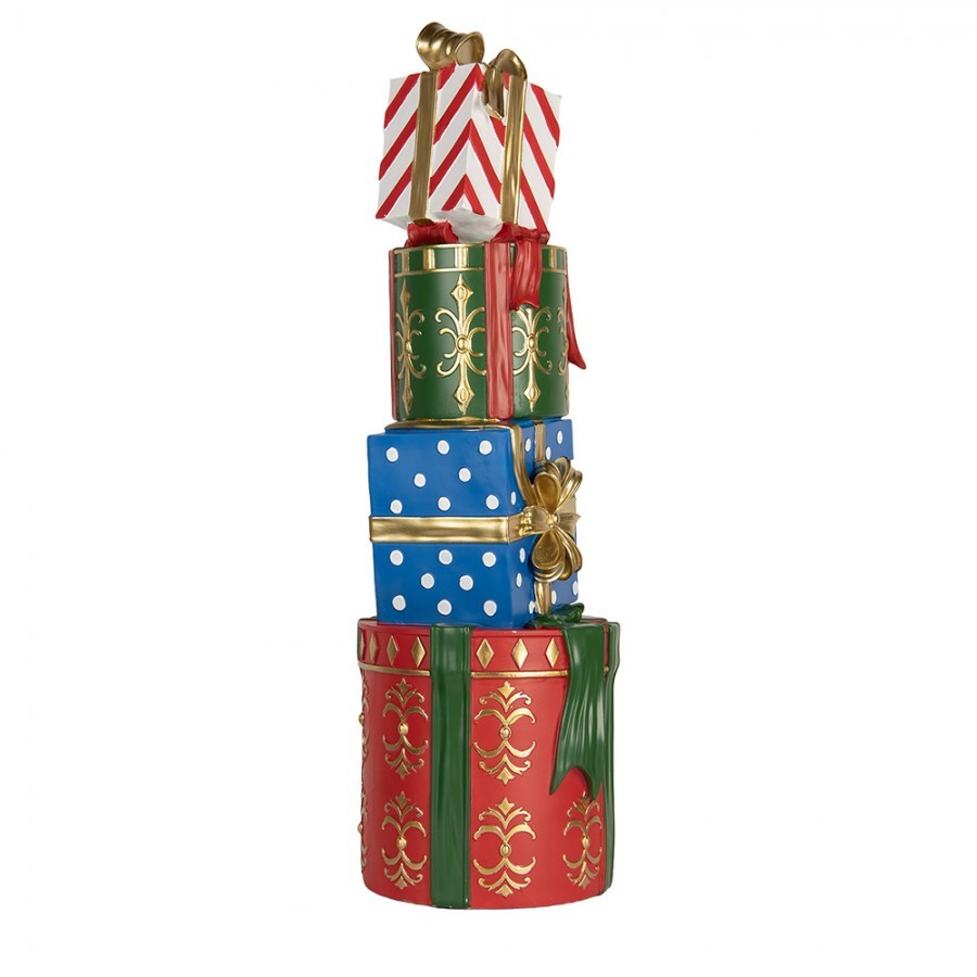 Christmas Decoration Figurine Gift 23x22x71 Cm Multiple Plastic - 23.0 cm
