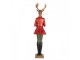 Christmas Decoration Figurine Deer 23x19x77 Cm Brown Plastic - 23.0 cm Clayre & Eef