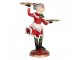 Christmas Decoration Figurine 47x32x62 Cm Red Plastic - 47.0 cm Clayre & Eef
