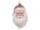 Christmas Ornament Santa Claus 15 Cm White Red Plastic - 9.0 cm Clayre & Eef