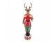 Christmas Decoration Figurine Deer 25x20x82 Cm Brown Plastic - 25.0 cm Clayre & Eef