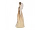 Béžová antik dekorace anděl se svatou rodinou Angel - 15*12*30 cm Clayre & Eef