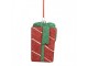 Christmas Ornament Gift 8x8x11 Cm Red Plastic - 8.0 cm Clayre & Eef