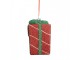 Christmas Ornament Gift 8x8x11 Cm Red Plastic - 8.0 cm Clayre & Eef
