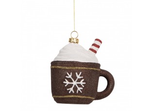 Christmas Ornament 9x7x10 Cm Brown Plastic Cups - 9.0 cm