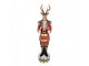 Christmas Decoration Figurine Deer 25x22x82 Cm Brown Plastic - 25.0 cm Clayre & Eef