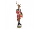 Christmas Decoration Figurine Deer 25x22x82 Cm Brown Plastic - 25.0 cm Clayre & Eef