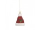 Christmas Ornament Christmas Hat 7x4x10 Cm Red White Plastic - 10.0 cm Clayre & Eef