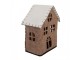 Decorative Figurine House 17x9x19 Cm Brown Textile - 17.0 cm Clayre & Eef