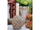 Zlatý antik cementový svícen šiška Pinecone Gold - 8*8*9 cm daan kromhout