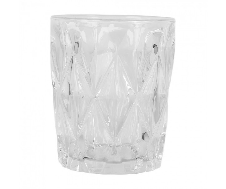 Transparentní sklenička na vodu Diamond - Ø 8*10 cm / 250 ml Clayre & Eef