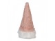 Christmas Decoration With LED Lighting Gnome LED 10x10x25 Cm / 3xAA Pink White Synthetic - 10.0 cm Clayre & Eef