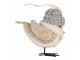Decoration Bird 6x6x14 Cm White Synthetic - 11*7*12 cm Clayre & Eef
