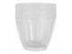 Transparentní sklenička na vodu s lístečky - Ø 9*9 cm / 250 ml Clayre & Eef