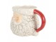 Keramický hrnek Santa Claus s červeným ouškem - 16*11*10 cm / 550 ml Clayre & Eef