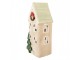 Tealight Holder House 9x8x20 Cm Beige Ceramic - 9*8*20 cm Clayre & Eef