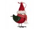 Decoration Bird 6x6x14 Cm Red Synthetic - 11*7*12 cm Clayre & Eef