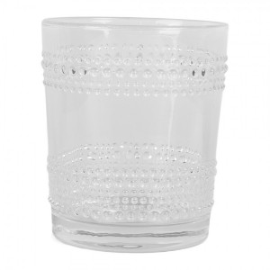 Transparentní sklenička na vodu - Ø 9*10 cm / 300 ml