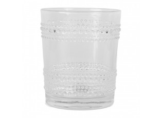 Transparentní sklenička na vodu - Ø 9*10 cm / 300 ml