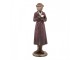 Dekorace figurka opice v plášti se šálkem v ruce - 9*8*28 cm Clayre & Eef