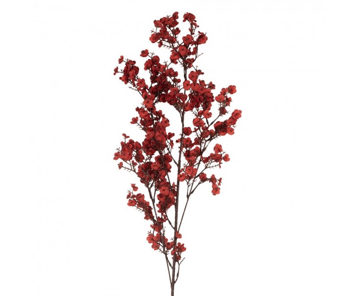 Artificial Flower 95 Cm Red Plastic - 10.0 cm Clayre & Eef