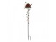 Garden Stake 27x24x147 Cm Red Metal - 27*24*147 cm Clayre & Eef