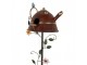 Garden Stake 27x24x147 Cm Red Metal - 27*24*147 cm Clayre & Eef