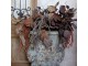 Dekorace podzimní dekorace větvička listy Fleur - 115 cm Chic Antique