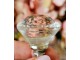Transparentní skleněná úchytka Mai - Ø 4 cm Chic Antique