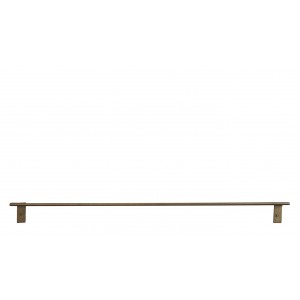 Bronzová antik nástěnná závěsná polička Simon - 44*7,5*6,5cm