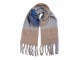 Winter Scarf Women 50x210 Cm Blue Textile - 50*210 cm Clayre & Eef
