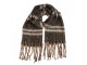 Winter Scarf Women 50x210 Cm Grey Textile - 50*210 cm Clayre & Eef