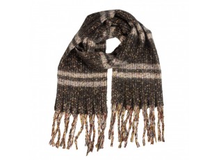 Winter Scarf Women 50x210 Cm Grey Textile - 50*210 cm