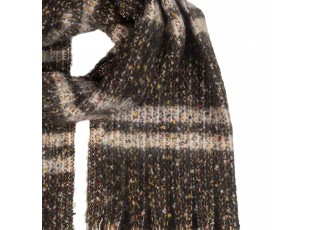 Winter Scarf Women 50x210 Cm Grey Textile - 50*210 cm