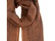 Winter Scarf Women 38x190 Cm Brown Textile - 38*190 cm Clayre & Eef