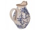 Keramický džbán s modrými květy Henria S - 16*12*19 cm Clayre & Eef