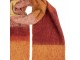 Winter Scarf Women 50x210 Cm Red Textile - 50*210 cm Clayre & Eef