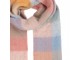 Winter Scarf Women 38x200 Cm Pink Textile - 38*200 cm Clayre & Eef