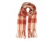 Winter Scarf Women 50x210 Cm Red Textile - 50*210 cm Clayre & Eef
