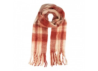 Winter Scarf Women 50x210 Cm Red Textile - 50*210 cm