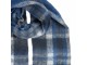 Winter Scarf Women 50x210 Cm Blue Textile - 50*210 cm Clayre & Eef